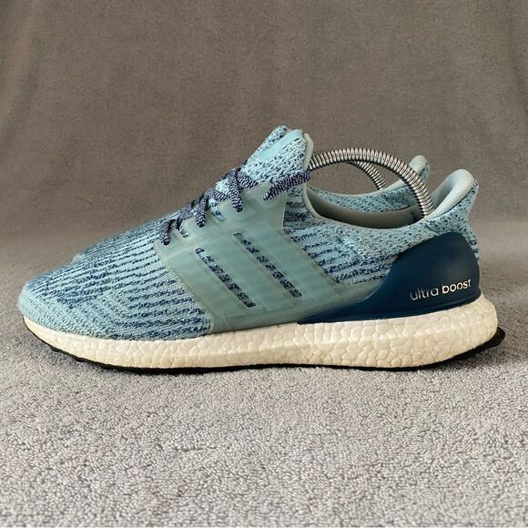 Adidas Shoes Womens 10 Icy Blue UltraBoost 3.0 Running Athletic Sneakers S82055 - Picture 3 of 7